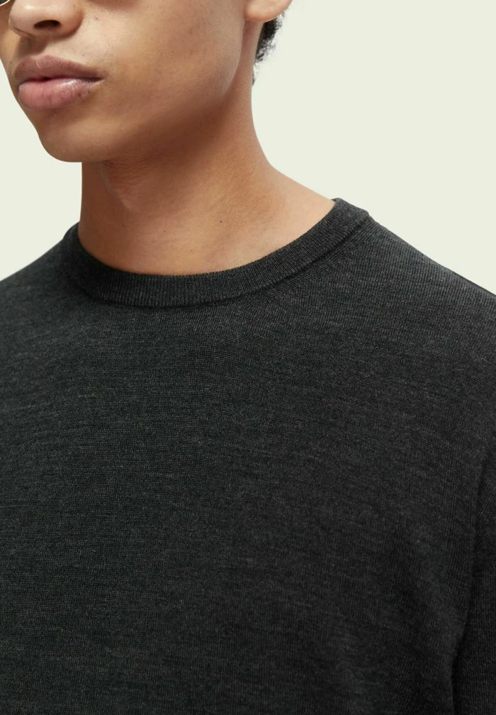 Scotch & Soda CREWNECK - Sweatshirt - Graphite Melange 4 Scotch & Soda CREWNECK - Sweatshirt - Graphite Melange – Image 4