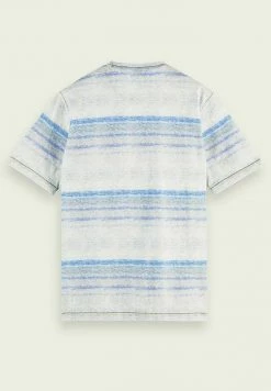 Scotch & Soda MELANGE EFFECT - T-shirt Imprimé - Blue/light Grey -Scotch & Soda Soldes a3eab86254c84eb397e27c53876d816f