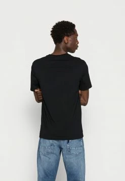 Scotch & Soda SHORT SLEEVE LOGO TEE - T-shirt Basique - Black -Scotch & Soda Soldes a4cc696ac0fe420b9b997143278aeab9