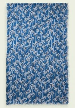 Scotch & Soda Écharpe - Blue -Scotch & Soda Soldes a4ea0e3b70e74c70b63cadf42a6c82d6