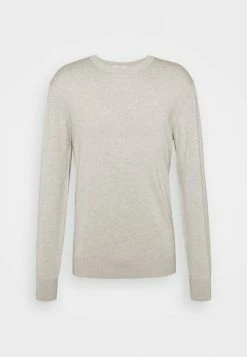 Scotch & Soda CLASSIC CREWNECK - Pullover - Bone Melange