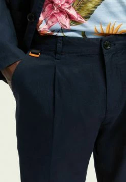 Scotch & Soda BLAKE - Chino - Navy -Scotch & Soda Soldes a53c6f2afa0a4ca6aa89a824335aa16c