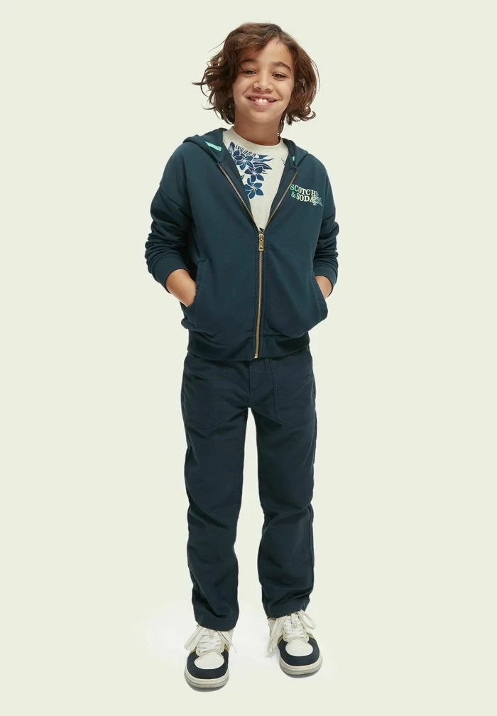 Scotch & Soda GRAPHIC - Sweat à Capuche Zippé - Deep Sea 2 Scotch & Soda GRAPHIC - Sweat à Capuche Zippé - Deep Sea – Image 2