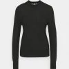 Scotch & Soda CLASSIC CREWNECK - Pullover - Black