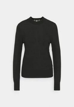 Scotch & Soda CLASSIC CREWNECK - Pullover - Black