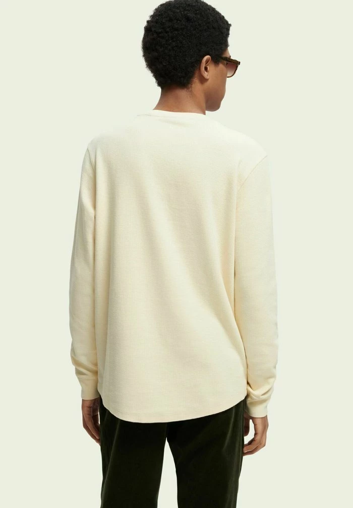 Scotch & Soda LONG SLEEVE - T-shirt à Manches Longues - Peach Cream 3 Scotch & Soda LONG SLEEVE - T-shirt à Manches Longues - Peach Cream – Image 3