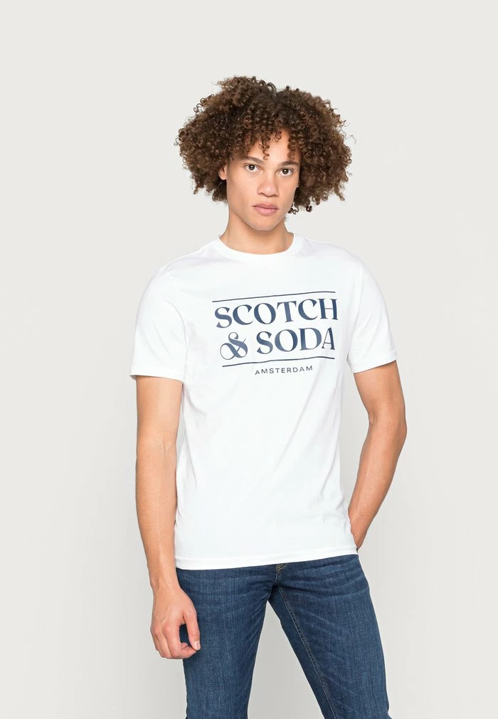 Scotch & Soda SHORT SLEEVE LOGO TEE - T-shirt Imprimé - Combo 1 Scotch & Soda SHORT SLEEVE LOGO TEE - T-shirt Imprimé - Combo