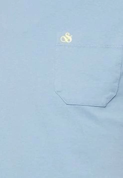 Scotch & Soda REGULAR FIT SHORT SLEEVED WITH CHEST POCKET - T-shirt Basique - Fifties Blue 9 Scotch & Soda REGULAR FIT SHORT SLEEVED WITH CHEST POCKET - T-shirt Basique - Fifties Blue -Scotch & Soda Soldes a6b1dfd762f147cfbf6a2f4bb760dcea