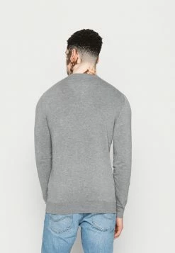Scotch & Soda ESSENTIALS CREWNECK - Pullover - Grey Melange -Scotch & Soda Soldes a73f1585413541b48352f19a3dfa10a9