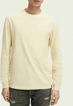 Scotch & Soda UNISEX GRAPHIC LONG-SLEEVED - T-shirt à Manches Longues - Peach Cream -Scotch & Soda Soldes a7b5618874e549898bca1bceb14ed36c