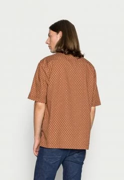 Scotch & Soda ALL-OVER SHORTSLEEVE - Chemise - Brown, Multi-coloured -Scotch & Soda Soldes a953065e316d4d1ab4a60373aec3a770