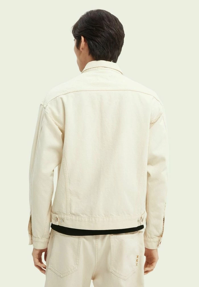 Scotch & Soda HIGHWAY OF HOPE - Veste En Jean - Beige 3 Scotch & Soda HIGHWAY OF HOPE - Veste En Jean - Beige – Image 3