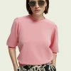 Scotch & Soda WIDE SLEEVED - Sweatshirt - Watermelon