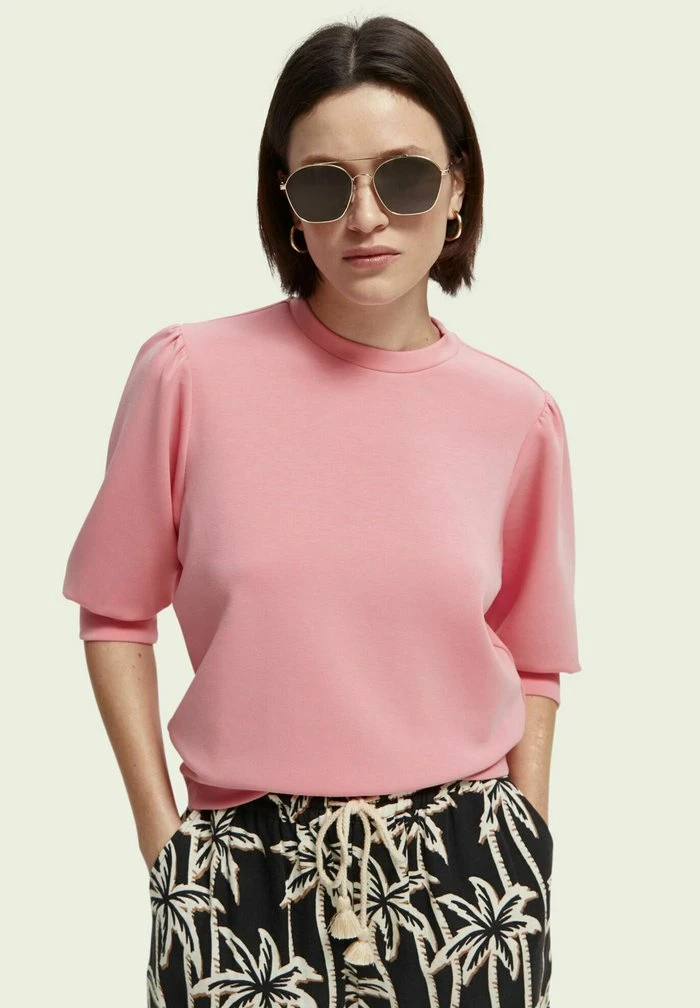 Scotch & Soda WIDE SLEEVED - Sweatshirt - Watermelon 1 Scotch & Soda WIDE SLEEVED - Sweatshirt - Watermelon