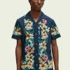 Scotch & Soda PRINTED HAWAIIAN - Chemise - Combo B
