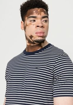 Scotch & Soda CREWNECK - T-shirt Basique - Combo -Scotch & Soda Soldes aba2fafc564c445090580f531c5dcb7c