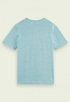 Scotch & Soda REGULAR FIT - T-shirt Imprimé - Pool Melange -Scotch & Soda Soldes abbcfdd674a54a2da82288a5155df12e