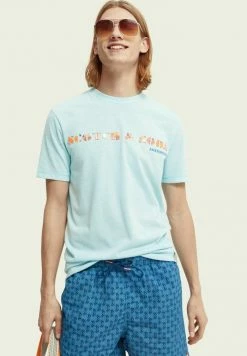 Scotch & Soda GRAPHIC - T-shirt Imprimé - Splash Melange