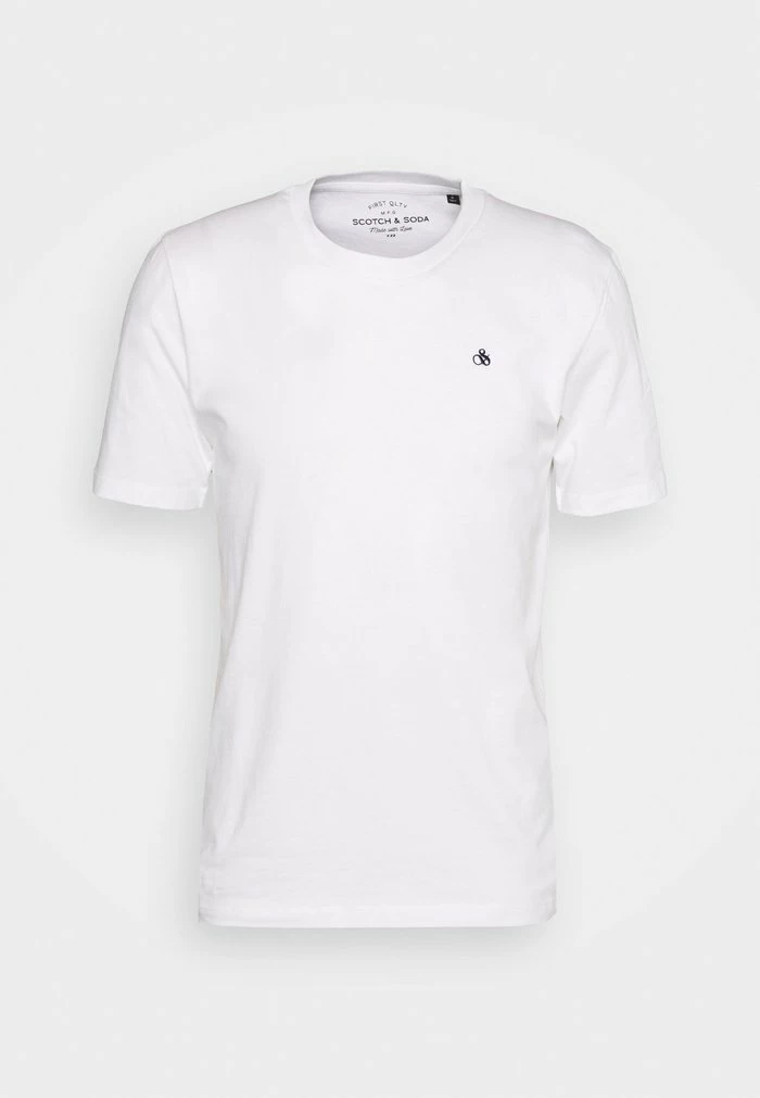 Scotch & Soda CREWNECK - T-shirt Basique - White 2 Scotch & Soda CREWNECK - T-shirt Basique - White – Image 2