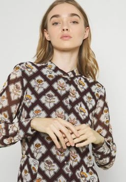 Scotch & Soda PRINTED DRESS - Robe De Jour - Mauve -Scotch & Soda Soldes acebf1abe92947659e01676bf43af68f