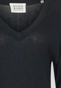 Scotch & Soda V NECK - Pullover - Night -Scotch & Soda Soldes acf8202083924587b2fe643de2b67b90