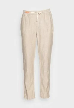 Scotch & Soda WARREN BLEND JOGGER - Pantalon Classique - Sand Melange -Scotch & Soda Soldes adb9227358684564937f57ba360814e8