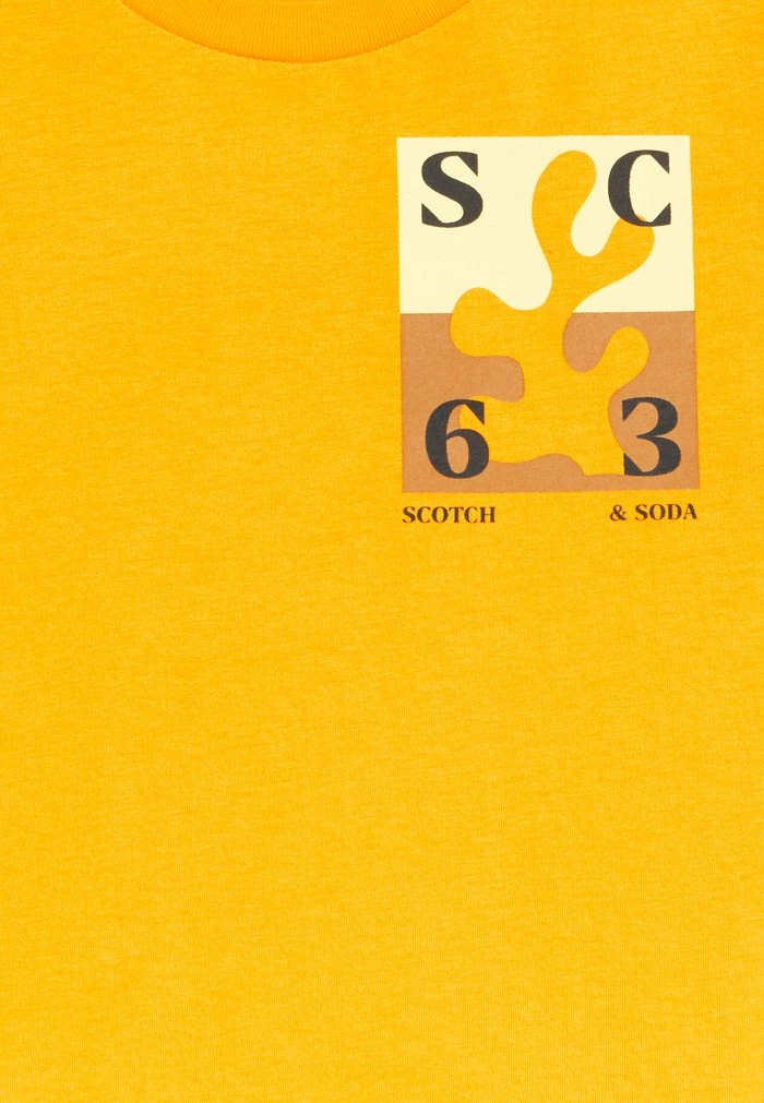 Scotch & Soda SHORT SLEEVE TEE WITH ARTWORK - T-shirt Imprimé - Sunrise 3 Scotch & Soda SHORT SLEEVE TEE WITH ARTWORK - T-shirt Imprimé - Sunrise – Image 3