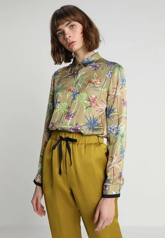 Scotch & Soda REGULAR DRAPEY FIT SHIRT IN VARIOUS PRINTS - Chemisier - Khaki 3 Scotch & Soda REGULAR DRAPEY FIT SHIRT IN VARIOUS PRINTS - Chemisier - Khaki – Image 3