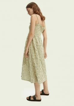 Scotch & Soda SMOCKED MIDI - Robe De Jour - Combo X -Scotch & Soda Soldes affe91c82bff497a81b897257102d7ba