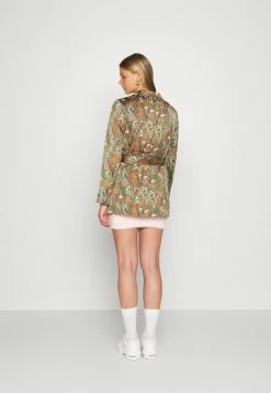 Scotch & Soda PRINTED BELTED SINGLE BREASTED - Blazer - Mottled Olive -Scotch & Soda Soldes b04b982cb55b43d1b4d6a33d2682cb3b