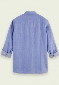 Scotch & Soda REGULAR-FIT BONDED - Chemise - Blue Melange 13 Scotch & Soda REGULAR-FIT BONDED - Chemise - Blue Melange -Scotch & Soda Soldes b056a220b68e454b80fcae4f77af081d