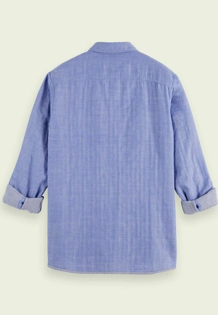 Scotch & Soda REGULAR-FIT BONDED - Chemise - Blue Melange 7 Scotch & Soda REGULAR-FIT BONDED - Chemise - Blue Melange – Image 7