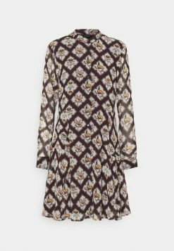 Scotch & Soda PRINTED DRESS - Robe De Jour - Mauve -Scotch & Soda Soldes b0de13edc87840ea9e4c1b755cb4ec64