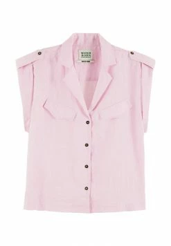 Scotch & Soda Chemisier - Memphis Pink -Scotch & Soda Soldes b0e0db108ce4446ab1b618f4cfa5010f