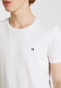 Scotch & Soda LOGO TEE 2 PACK - T-shirt Basique - Black/white -Scotch & Soda Soldes b11341896e694cd68719ae88e7d6a4cc