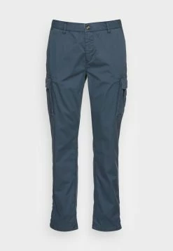 Scotch & Soda STUART GARMENT DYED REGULAR SLIM FIT - Pantalon Cargo - Steel -Scotch & Soda Soldes b12f034dcfbb4103a195bbd395d7997a