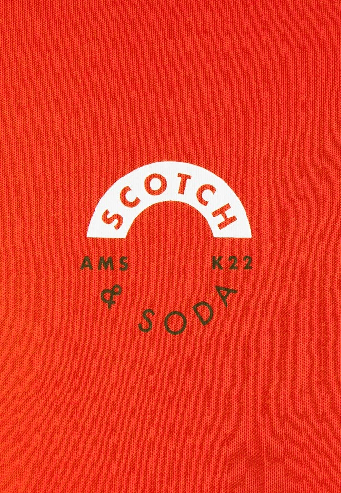 Scotch & Soda LOGO CREWNECK TEE - T-shirt Imprimé - Chili Pepper 3 Scotch & Soda LOGO CREWNECK TEE - T-shirt Imprimé - Chili Pepper – Image 3