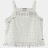 Scotch & Soda HIGH SIDE SLITS - Blouse - Off White