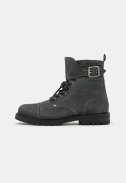 Scotch & Soda TRAKTOR - Bottines à Lacets - Dark Grey