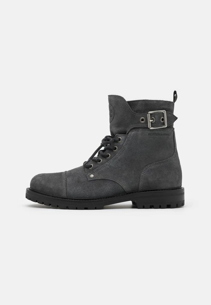 Scotch & Soda TRAKTOR - Bottines à Lacets - Dark Grey 1 Scotch & Soda TRAKTOR - Bottines à Lacets - Dark Grey