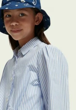 Scotch & Soda VOLUMINOUSLY - Chemisier - Blue 10 Scotch & Soda VOLUMINOUSLY - Chemisier - Blue -Scotch & Soda Soldes b208ca6bafb6467ab4fab8a668f134e4