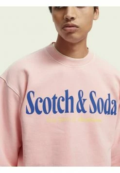 Scotch & Soda Sweatshirt - Pink -Scotch & Soda Soldes b20bcec372a74bfc995b55113ee5fd32