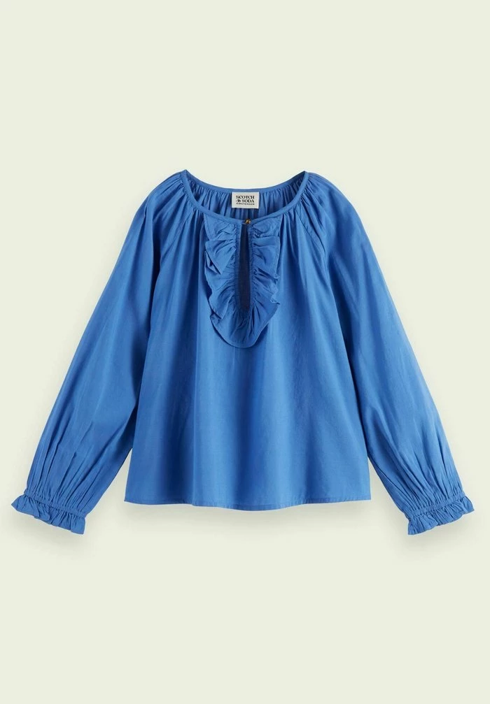 Scotch & Soda RELAXED FIT - Blouse - Pacific Blue 1 Scotch & Soda RELAXED FIT - Blouse - Pacific Blue