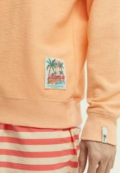 Scotch & Soda GARMENT-DYED INTERLOCK - Sweatshirt - Punch -Scotch & Soda Soldes b30505517dd045929627f59fadf51131