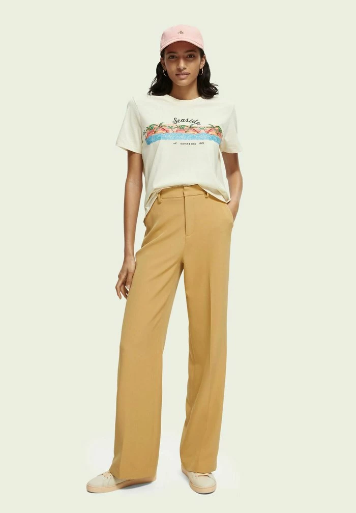 SCOTCH & SODA - Pantalon Classique - Beige 1 SCOTCH & SODA - Pantalon Classique - Beige