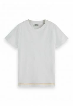 Scotch & Soda T-shirt Basique - White