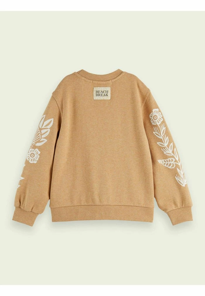 Scotch & Soda Sweatshirt - Sand Melange 6 Scotch & Soda Sweatshirt - Sand Melange – Image 6