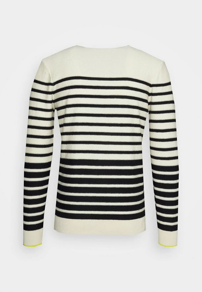 Scotch & Soda CLASSIC RAGLAN SLEEVED - Pullover - Off White/black 2 Scotch & Soda CLASSIC RAGLAN SLEEVED - Pullover - Off White/black – Image 2