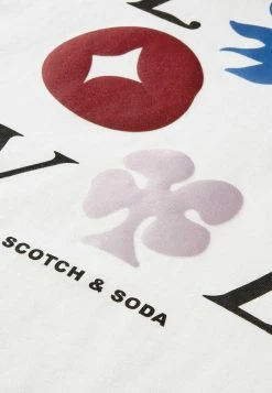 Scotch & Soda LOOSE FIT GRAPHIC - T-shirt Imprimé - Off White 13 Scotch & Soda LOOSE FIT GRAPHIC - T-shirt Imprimé - Off White -Scotch & Soda Soldes b5e16d7216974329adac426327466ea8