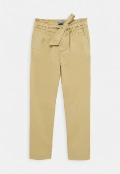 Scotch & Soda RELAXED PAPER BAG WAISTED PANTS WITH BOW DETAIL - Pantalon Classique - Sand